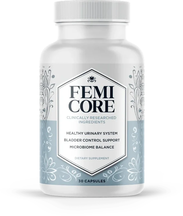 One bottle of FemiCore, 30 capsules
